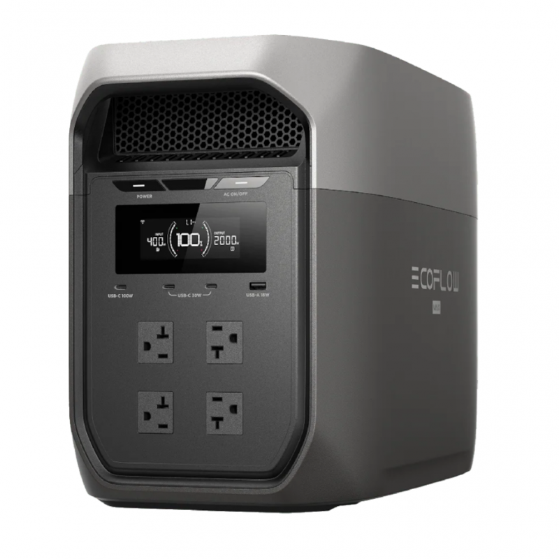  Estación de Energía Portátil EcoFlow DELTA 3 MAX 2400W Potencia - 2048Wh Capacidad_1