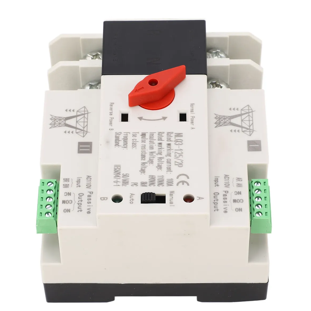 Switch Transferencia Automatica a 110V Para estaciones Ecoflow_8