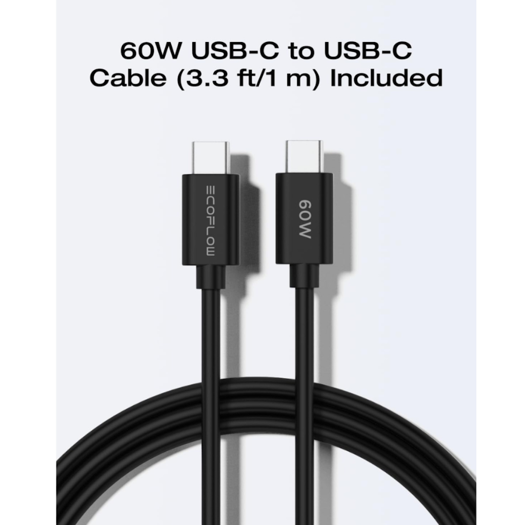 Cargador GaN EcoFlow Carga Rapida 30 W USB-C _5
