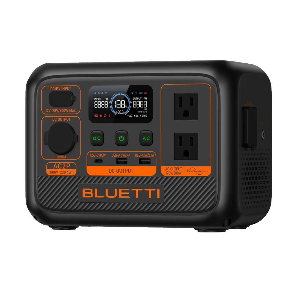 Estación de Energía Portátil Bluetti AC2P 300W 230.4Wh_4