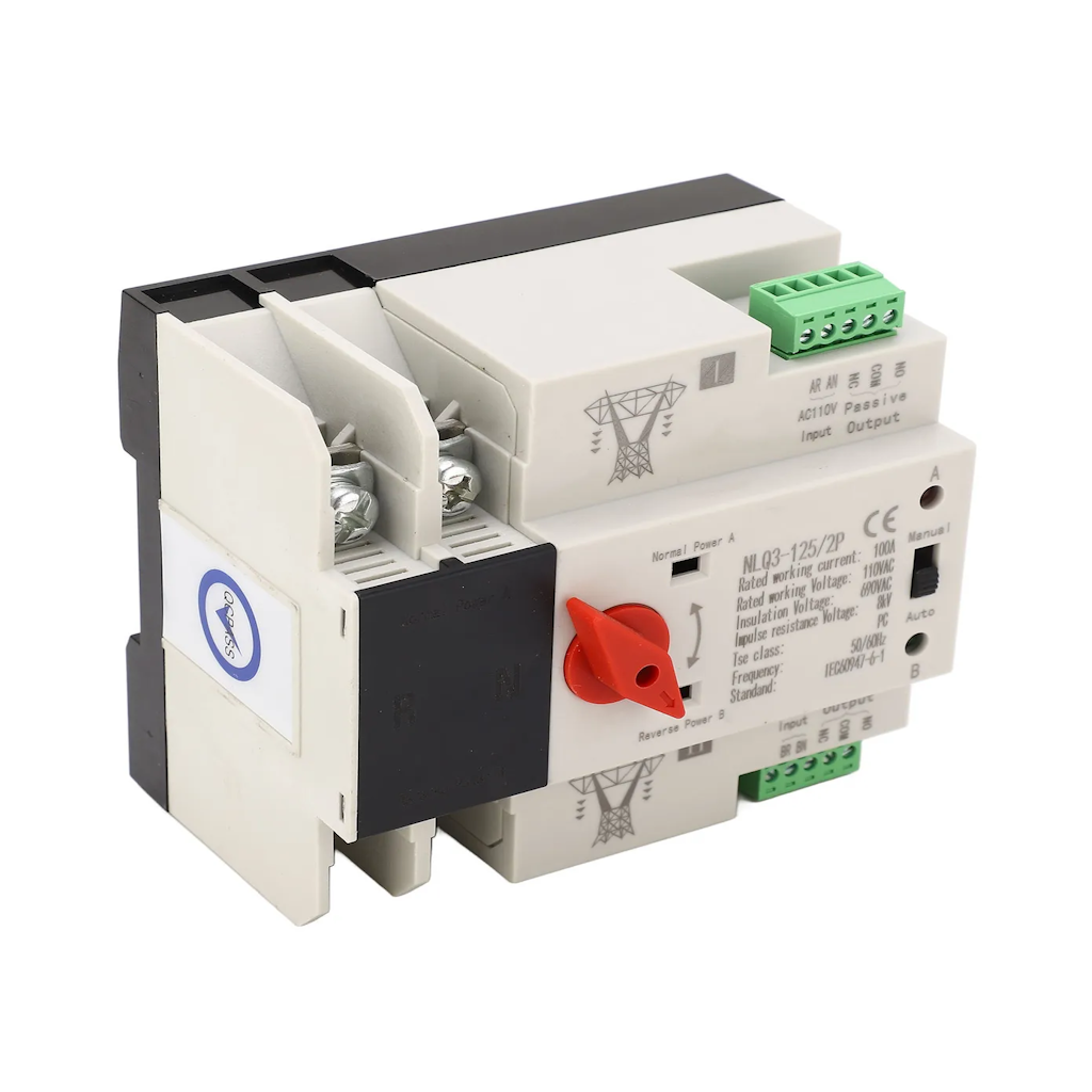 Switch Transferencia Automatica a 110V Para estaciones Ecoflow_9