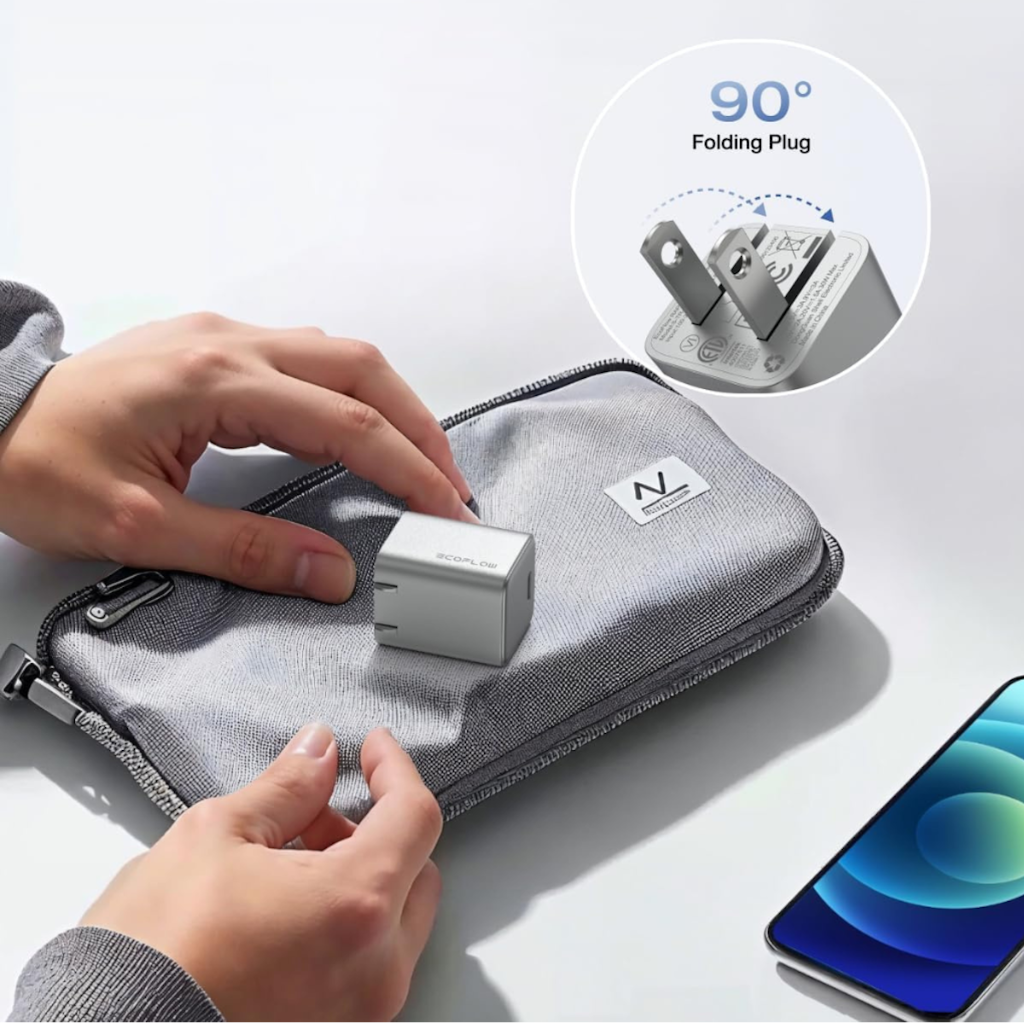 Cargador GaN EcoFlow Carga Rapida 30 W USB-C _2