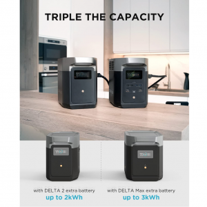 Kit Solar Portátil EcoFlow DELTA 2 1.8 kW + Panel Solar Bifacial 400 W _7