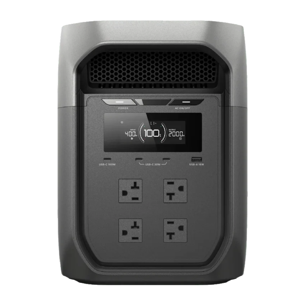  Estación de Energía Portátil EcoFlow DELTA 3 MAX 2400W Potencia - 2048Wh Capacidad_3