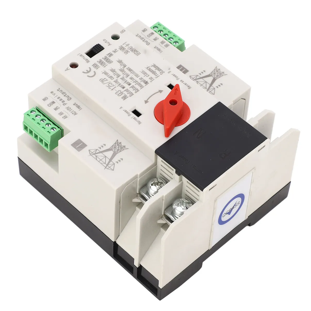 Switch Transferencia Automatica a 110V Para estaciones Ecoflow_5