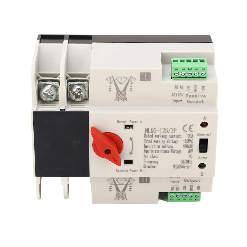 Switch Transferencia Automatica a 110V Para estaciones Ecoflow_6