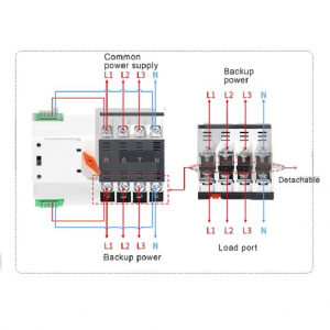 Switch Transferencia Automática a 220V Para Estaciones EcoFlow_3