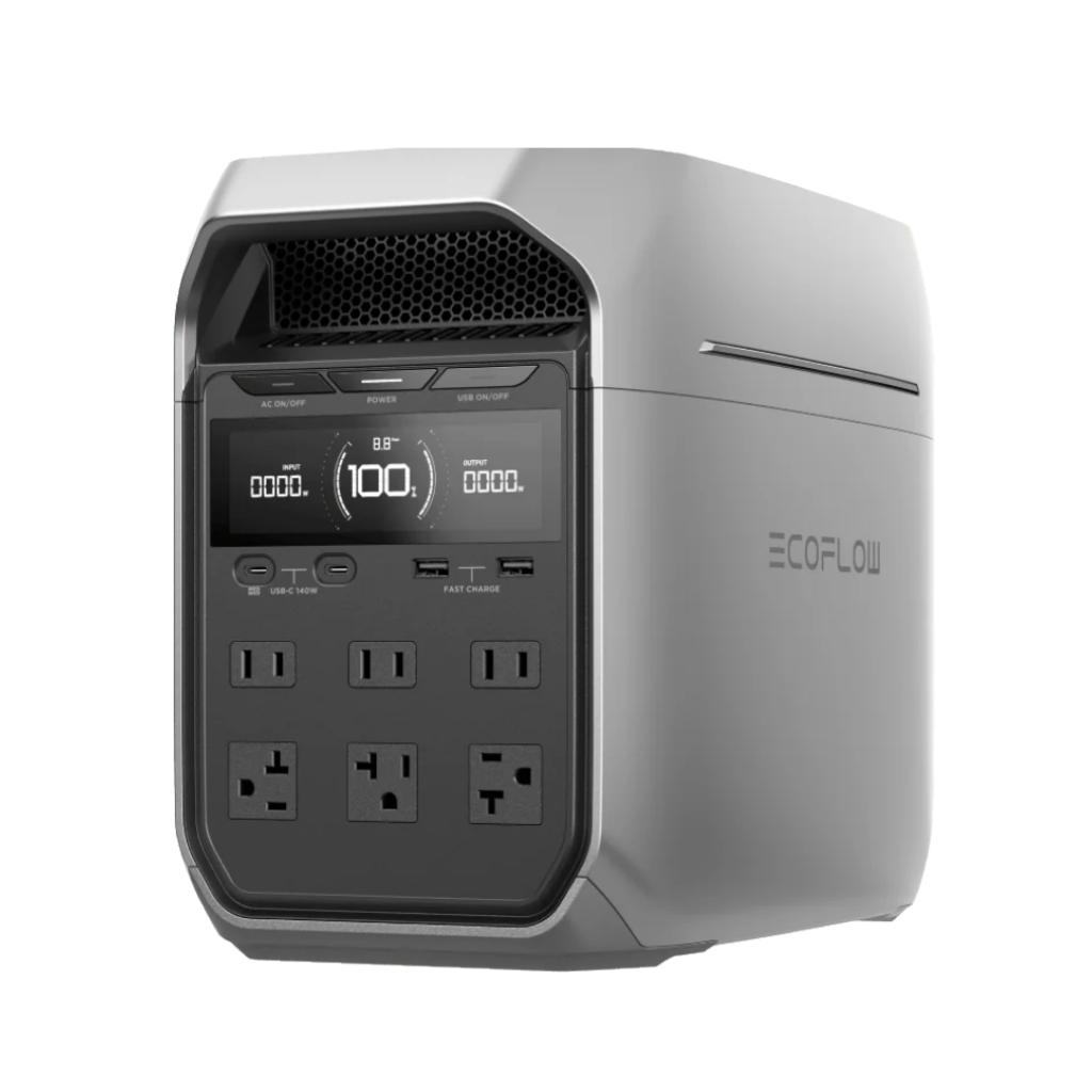 Estación de Energia Portatil Ecoflow DELTA 3 PLUS 1800W Potencia 1024Wh Capacidad_1