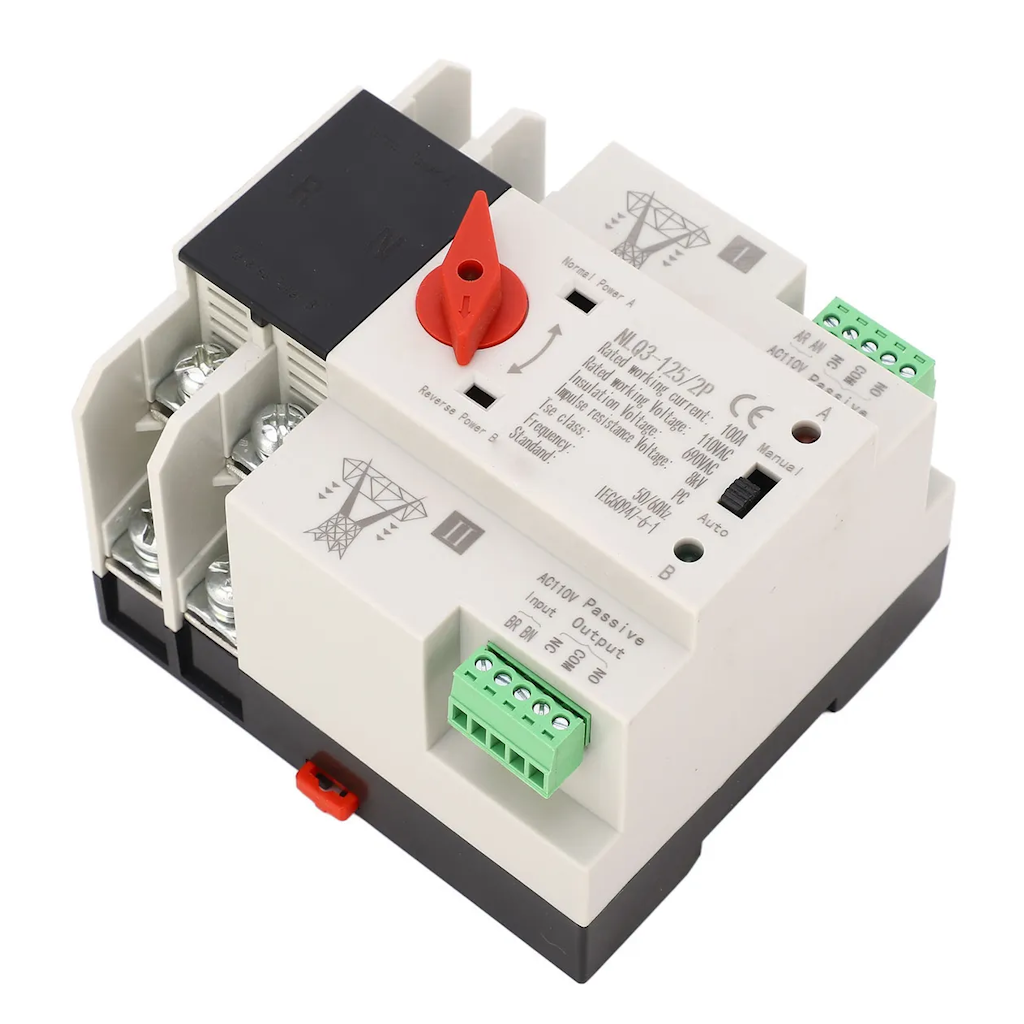 Switch Transferencia Automatica a 110V Para estaciones Ecoflow_2