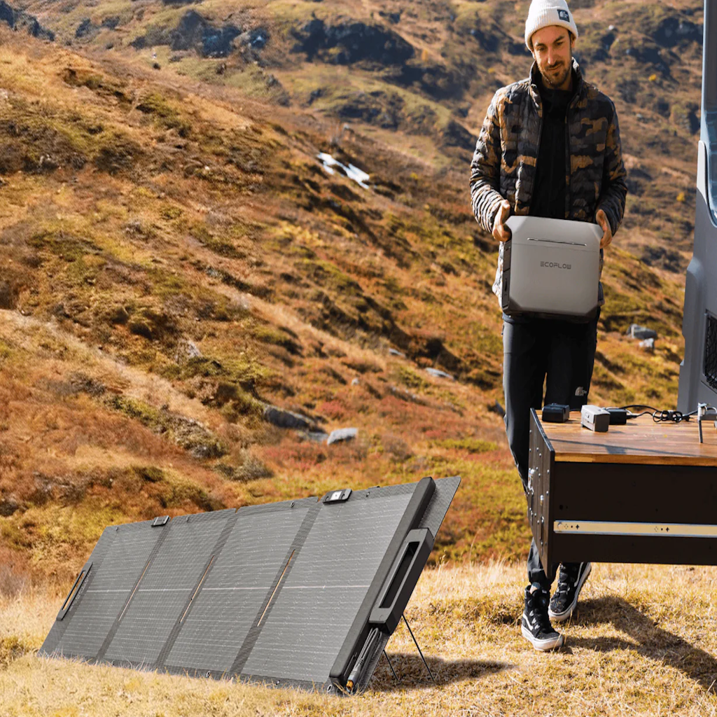 Kit Solar Portátil EcoFlow RIVER 2 300 W + Panel Solar Bifacial 110 W_21