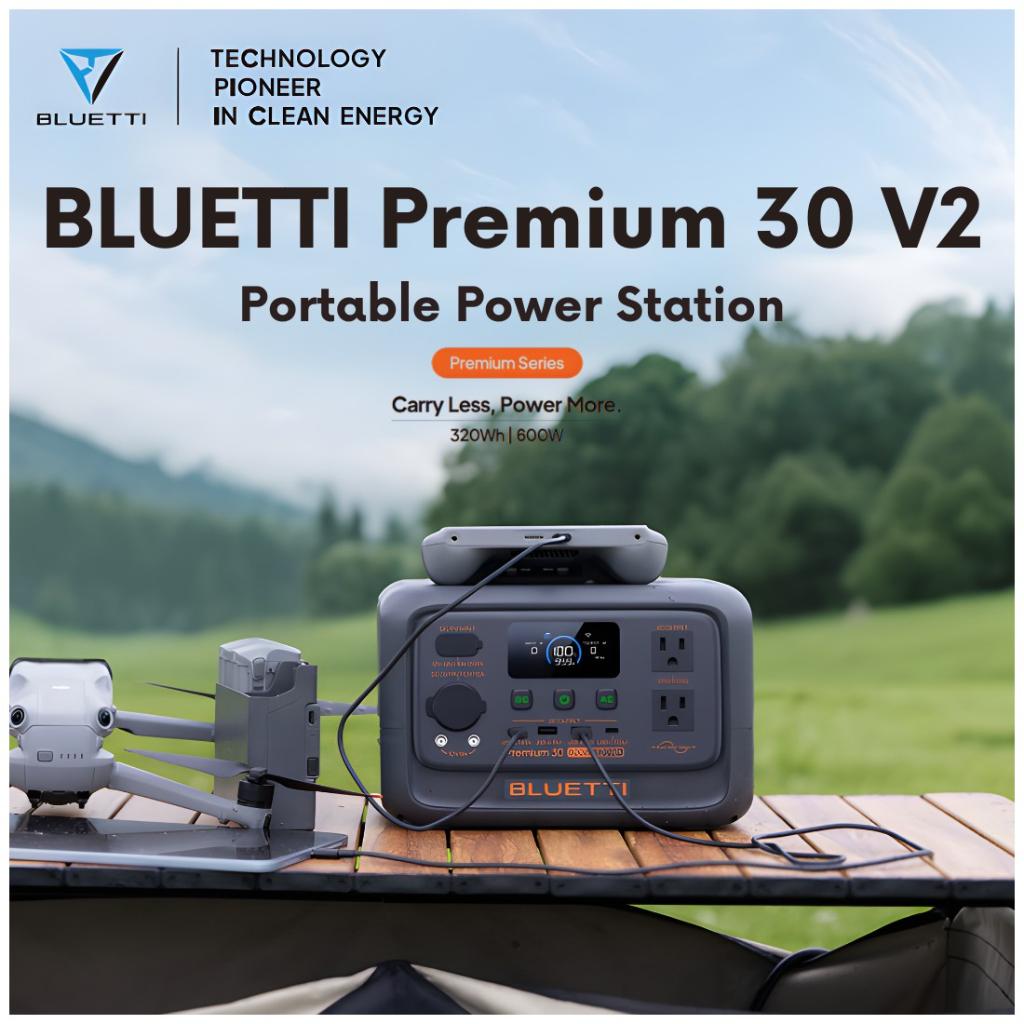 Estación de Energía Portátil Bluetti Premium 100 V2 2000W Potencia 1024Wh Capacidad _6