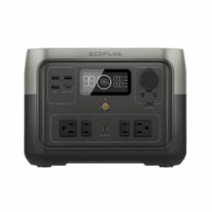 Kit Solar Portátil EcoFlow RIVER 2 Max 500 W + Panel Flexible 100 W_1