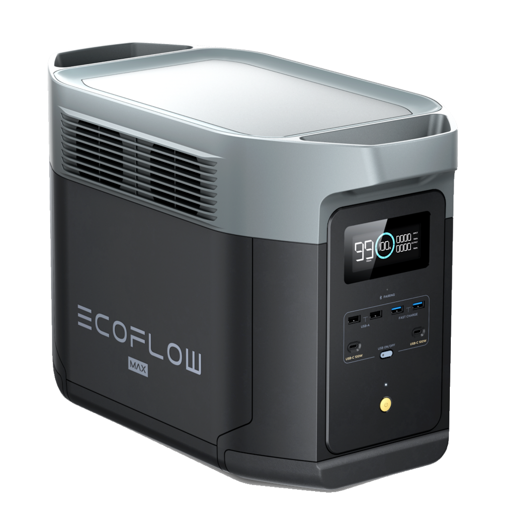 Estación de Energía Portátil EcoFlow DELTA 2 MAX 2400W Potencia - 2000Wh Capacidad_2